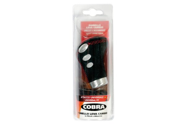 Lampa ΠΟΜΟΛΟ ΤΑΧΥΤΗΤΩΝ COBRA 1 ΜΑΥΡΟ ME ΚΟΚΚΙΝΗ ΡΑΦΗ/ΑΛΟΥΜΙΝΙΟ - Image 2