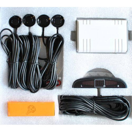 M-Tech ΣΥΣΤΗΜΑ ΠΑΡΚΑΡΙΣΜΑΤΟΣ 9-15V ΜΕ 4 ΑΙΣΘΗΤΗΡΕΣ (ΛΕΥΚΟ) 21,5mm ΚΑΙ ΟΘΟΝΗ M-TECH