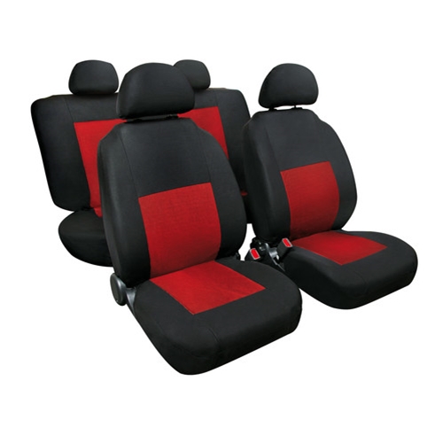 Lampa Καλύμματα Καθισμάτων Sport Set Κόκκινο / Μαύρο