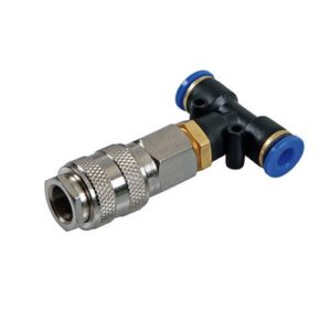 Lampa ΣΥΝΔΕΣΜΟΣ ΑΕΡΑ T-5 ΔΙΠΛΟΣ ΜΕ ΑΝΤΑΠΤΟΡΑ 8mm 13bar kg/cm