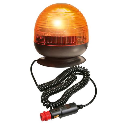 Lampa ΜΑΓΝΗΤΙΚΟΣ ΦΑΡΟΣ RH-4 12V/24V (ΠΟΡΤΟΚΑΛΙ/ΚΟΝΤΟΣ/ΣΤΡΟΓΓΥΛΟΣ ΜΕ ΦΙΣ ΑΝΑΠΤΗΡΑ – 130 Χ 135 mm)