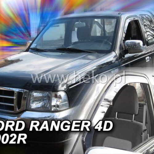 Heko ΑΝΕΜΟΘΡΑΥΣΤΕΣ ΓΙΑ MAZDA B2500 / B2600 / FORD RANGER 2D/ 4D / RANGER 1ΜΙΣΗ ΚΑΜΠΙΝΑ EXTRA CAB 1997-2007 ΖΕΥΓΑΡΙ ΑΥΤΟΚΙΝΗΤΟΥ ΑΠΟ ΕΥΚΑΜΠΤΟ ΦΙΜΕ ΠΛΑΣΤΙΚΟ HEKO – 2 ΤΕΜ.