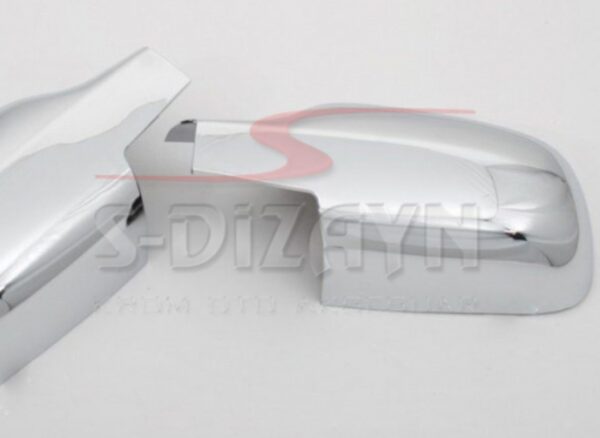 S-dizayn ΚΑΠΑΚΙΑ ΚΑΘΡΕΠΤΗ ΧΡΩΜΙΟΥ ΜΕΤΑΛΛΙΚΑ ΓΙΑ RENAULT MEGANE 2 04-10 Χρωμίου ABS