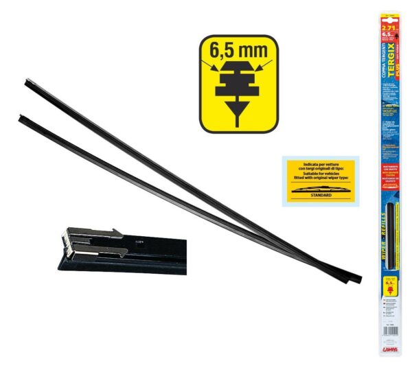 Lampa ΛΑΣΤΙΧΑ ΥΑΛΟΚΑΘΑΡΙΣΤΗΡΩΝ 71CMX6,5MM TERGIX PLUS ΜΕ ΕΠΙΚΑΛΥΨΗ ΓΡΑΦΙΤΗ ΜΕ ΛΑΜΑΚΙΑ ΣΕ ΠΛΑΣΤΙΚΗ BLISTER ΣΥΣΚΕΥΑΣΙΑ