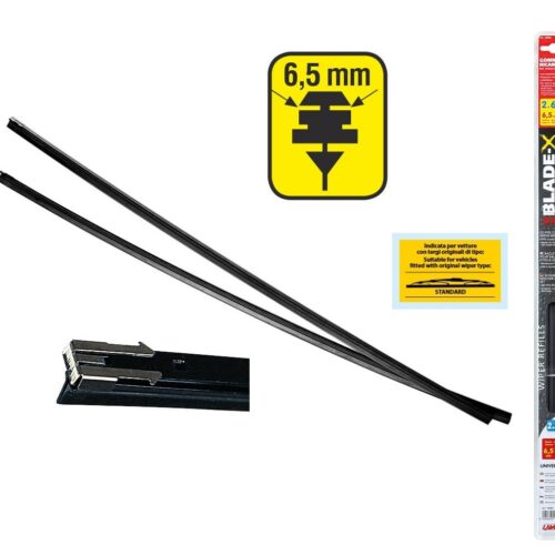 Lampa ΛΑΣΤΙΧΑ ΥΑΛΟΚΑΘΑΡΙΣΤΗΡΩΝ 61CMX6,5MM BLADE-X PLUS ΜΕ ΕΠΙΚΑΛΥΨΗ PTFE ΜΕ ΛΑΜΑΚΙΑ ΣΕ ΠΛΑΣΤΙΚΗ BLISTER ΣΥΣΚΕΥΑΣΙΑ
