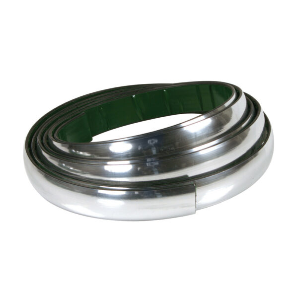 Lampa ΑΥΤΟΚΟΛΛΗΤΟ TRIM ΧΡΩΜΙΟ ΕΠΙΠΕΔΟ ΓΙΑ ΠΟΡΤΕΣ, ΓΡΙΛΙΕΣ, ΠΡΟΦΥΛΑΚΤΗΡΕΣ, ΠΛΑΙΝΑ ΠΑΧΟΣ 35MM ΜΗΚΟΣ 4M