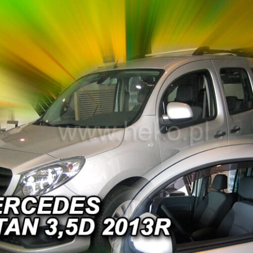 Heko ΑΝΕΜΟΘΡΑΥΣΤΕΣ ΓΙΑ MERCEDES W415 CITAN 3/5D 2012+ ΖΕΥΓΑΡΙ ΑΠΟ ΕΥΚΑΜΠΤΟ ΦΙΜΕ ΠΛΑΣΤΙΚΟ HEKO – 2 ΤΕΜ.