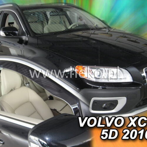 Heko ΑΝΕΜΟΘΡΑΥΣΤΕΣ ΓΙΑ VOLVO S80 4D 2006+/ VOLVO V70 /XC 5D 2007-2016 ΖΕΥΓΑΡΙ ΑΠΟ ΕΥΚΑΜΠΤΟ ΦΙΜΕ ΠΛΑΣΤΙΚΟ HEKO – 2 ΤΕΜ.