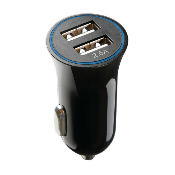 Lampa ΑΝΤΑΠΤΟΡΑΣ ΑΝΑΠΤΗΡΑ ΜΕ 2 USB 12/24V 2500 mA LED PLUG-IN 2 (Φ 25mm / ΜΗΚΟΣ 51mm) - Image 3