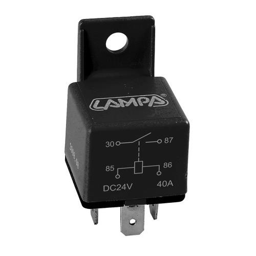 Lampa Ρελέ Φορτηγού 24V 40Α 4 επαφών