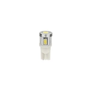 Lampa T10 W5W 12V W2,1x9,5d 70lm MEGA-LED6 ΔΙΑΘΛΑΣΗΣ (ΚΑΡΦΩΤΟ-ΑΚΑΛΥΚΟ-ΔΙΠΛΗΣ ΠΟΛΙΚΟΤΗΤΑΣ) BLISTER 2ΤΕΜ.