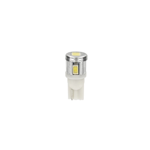 Lampa T10 W5W 12V W2,1×9,5d 70lm MEGA-LED6 ΔΙΑΘΛΑΣΗΣ (ΚΑΡΦΩΤΟ-ΑΚΑΛΥΚΟ-ΔΙΠΛΗΣ ΠΟΛΙΚΟΤΗΤΑΣ) BLISTER 2ΤΕΜ.