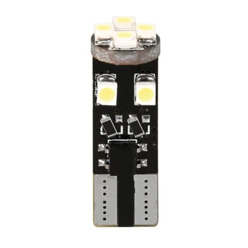 Lampa T10 W5W 12V W2,1×9,5d 100lm HYPER-LED24 6.500K ΛΕΥΚΟ 8SMDx3chips (ΚΑΡΦΩΤΟ – CAN-BUS) 2ΤΕΜ.