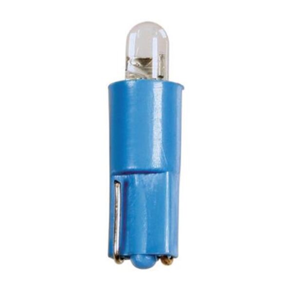 Lampa T3 12V W2Χ4,6d 1 LED COCKPIT ΛΕΥΚΟ (ΚΑΡΦΩΤΟ ΑΚΑΛΥΚΟ ΓΙΑ ΟΡΓΑΝΑ ΤΑΜΠΛΟ) BLISTER - 5 ΤΕΜ.