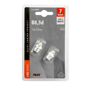 Lampa ΛΑΜΠΑΚΙΑ ΜΕ LED B8.5d ΛΕΥΚΟ ΦΩΣ ΚΑΡΦΙ