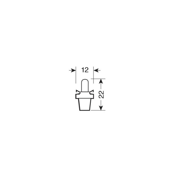 Lampa ΛΑΜΠΑΚΙΑ ΜΕ LED B8.5d ΛΕΥΚΟ ΦΩΣ ΚΑΡΦΙ - Image 3