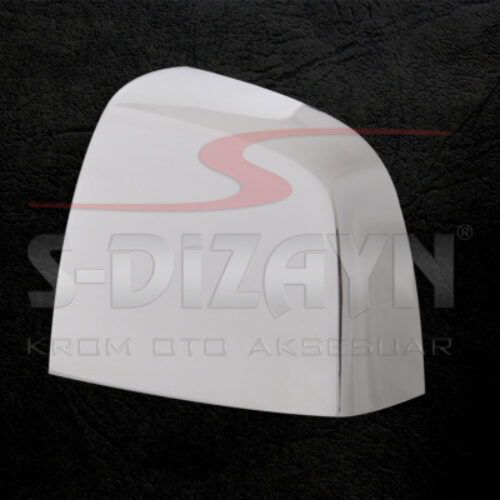S-dizayn ΚΑΠΑΚΙΑ ΚΑΘΡΕΠΤΗ ΧΡΩΜΙΟΥ ΜΕΤΑΛΛΙΚΑ ΓΙΑ OPEL COMBO D MINI VAN 2011+ Ανοξείδωτο Ατσάλινο