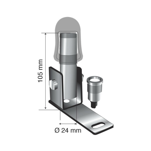 Lampa Βάση Στήριξης Φάρου FIX-6 105mm - Image 2