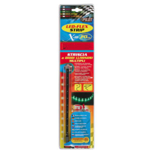 Lampa ΤΑΙΝΙΑ ΜΕ 10 LED ΕΥΚΑΜΠΤΗ FLEX STRIP 20 CM 12V ΜΩΒ 1ΤΕΜ