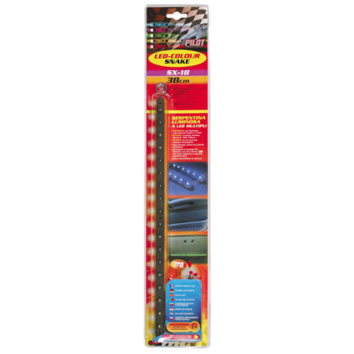 Lampa TAINIA ΣΕ ΠΛΑΣΤΙΚΗ ΒΑΣΗ 18 LED 12V 38 cm ΠΡΑΣΙΝΟ -1 ΤΕΜ.