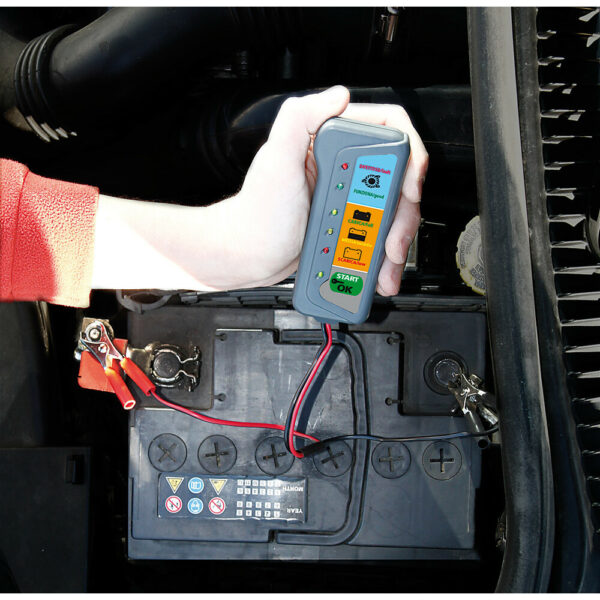 Lampa Τέστερ Μπαταρίας 12V με Οθόνη LCD - Image 3