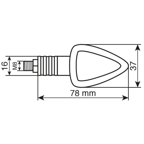 Lampa ΦΛΑΣ ΜΗΧΑΝΗΣ FOCAL 12V 21W (78x37mm) CARBON -2 ΤΕΜ. - Image 3