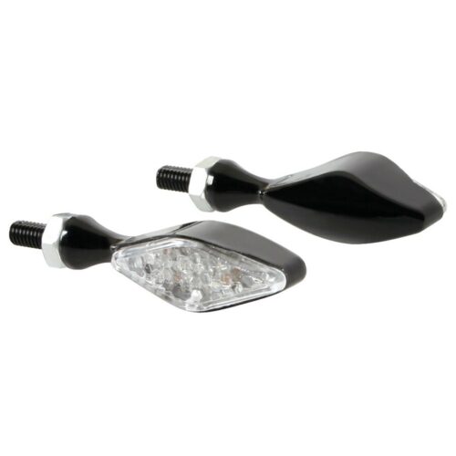 Lampa ΦΛΑΣ ΜΗΧΑΝΗΣ STORM 12V LED (70×20 mm) ΜΑΥΡΟ -2 ΤΕΜ.