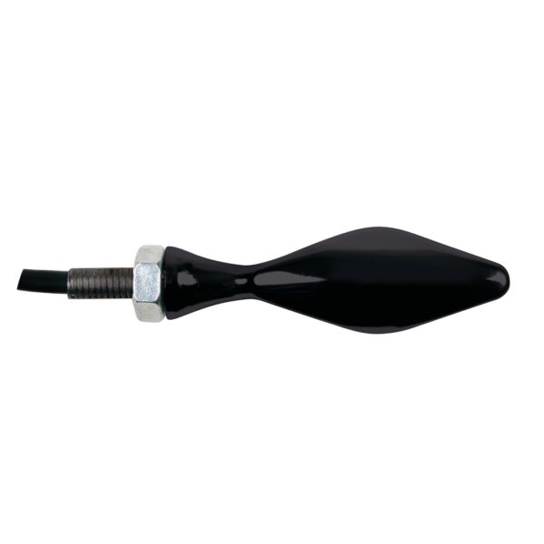 Lampa ΦΛΑΣ ΜΗΧΑΝΗΣ STORM 12V LED (70x20 mm) ΜΑΥΡΟ -2 ΤΕΜ. - Image 2