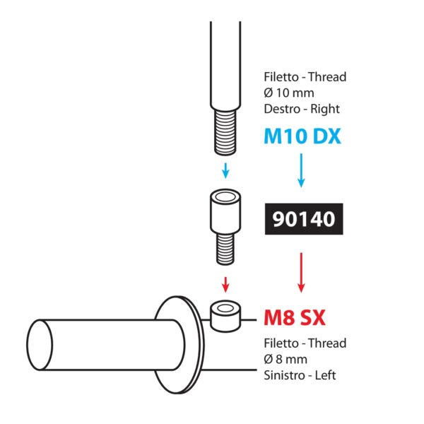 Lampa ΑΝΤΑΠΤΟΡΑΣ ΓΙΑ ΚΑΘΡΕΠΤΗ ΜΗΧΑΝΗΣ M10DX-M8SX -1ΤΕΜ - Image 2