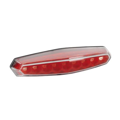 Lampa ΦΑΝΑΡΙ ΠΙΣΩ ΜΗΧΑΝΗΣ HIROX 12V 13LED 3 ΧΡΗΣΕΩΝ (ΦΩΣ ΘΕΣΕΩΣ/STOP/ΦΩΣ ΠΙΝΑΚΙΔΑΣ) ΚΟΚΚΙΝΟ  -1ΤΕΜ.
