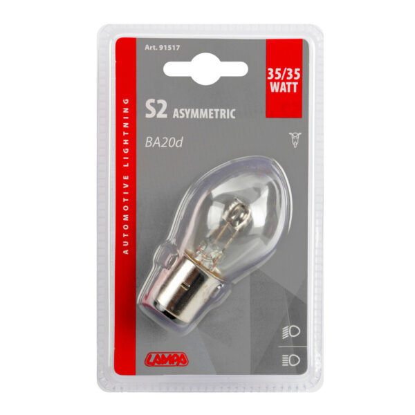 Lampa ΛΑΜΠΑ S2-12V-35/35W BA20d - Image 2