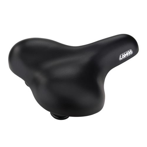 Lampa Σέλα ποδηλάτου (260x225mm /690gr) μαύρη Relax City S-6 Selle/Saddles Specialist