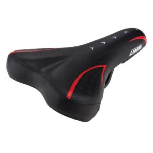 Lampa Σέλα ποδηλάτου (265x145mm /450gr) μαύρη/κόκκινη Dynamic MTB/Racing S-12 Selle/Saddles Specialist