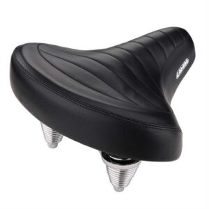 Lampa Σέλα ποδηλάτου με διπλά ελατήρια (260x255mm/985gr) μαύρη Relax City S-13 Selle/Saddles Specialist