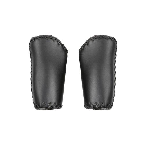 Lampa ΧΕΙΡΟΛΑΒΕΣ ΠΟΔΗΛΑΤΟΥ ΔΕΡΜΑΤΙΝΑ VINTAGE 92+92mm 22mm (GRIP SHIFT) ΜΑΥΡΟ 2ΤΕΜ.