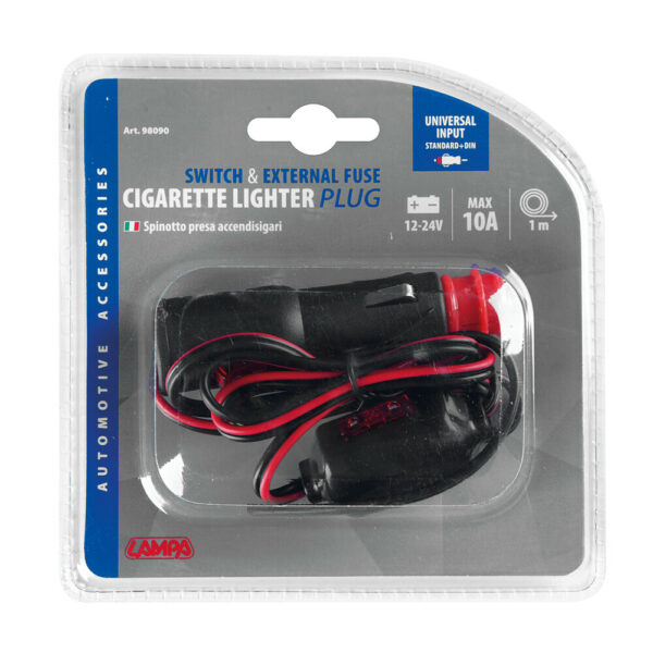 Lampa ΦΙΣ ΑΝΑΠΤΗΡΑ ΑΡΣΕΝΙΚΟΣ 12/24V 10A ΜΕ ΔΙΑΚΟΠΤΗ ΚΑΙ ΚΑΛΩΔΙΟ 100cm - Image 2