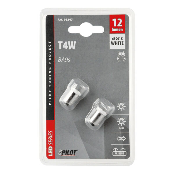 Lampa T4W 24/28V BA9s HYPER-LED4 - Image 4