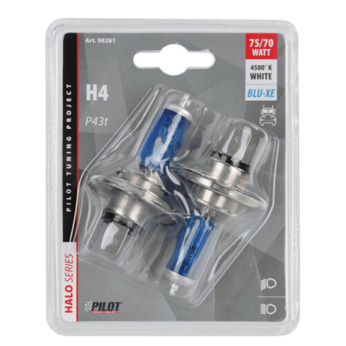 Lampa ΛΑΜΠΑ H4 24V/70-75W Blue-Xenon (P43t) 4500K