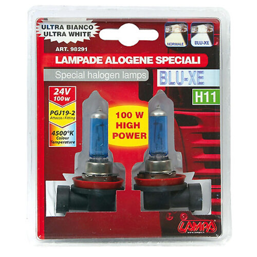 Lampa ΛΑΜΠΑ H11 24V/100W Blue-Xenon (Pgj19-2) 4500K