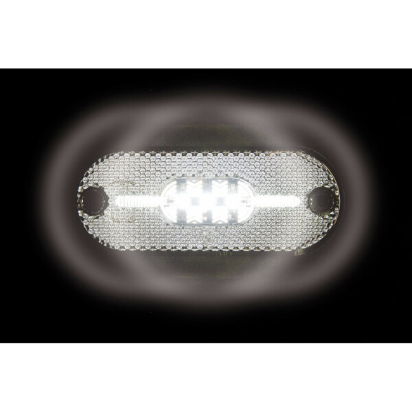 Lampa ΦΩΣ ΟΓΚΟΥ ΦΟΡΤΗΓΟΥ 24V 5LED 108x44mm ΛΕΥΚΟ ΑΔΙΑΒΡΟΧΟ LAMPA -1ΤΕΜ. - Image 3