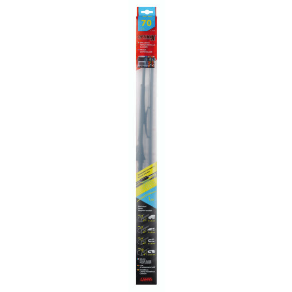 Lampa ΥΑΛΟΚΑΘΑΡΙΣΤΗΡΑΣ ΦΟΡΤΗΓΟΥ OPTIMAX 70 cm (28 INCH) ΜΕ ΜΠΕΚ ΜΕ 3 ΑΝΤΑΠΤΟΡΕΣ - 1 ΤΕΜ. - Image 2