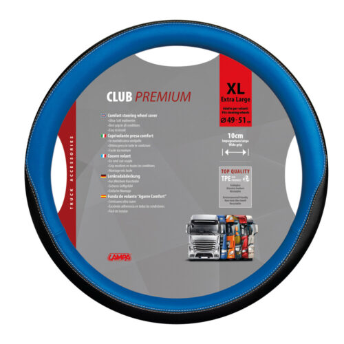 Lampa ΚΑΛΥΜΜΑ ΤΙΜΟΝΙΟΥ ΦΟΡΤΗΓΟΥ XL 49-51 ΜΠΛΕ ΟΙΚΟΛΟΓΙΚΟ ΚΑΙ ΑΟΣΜΟ