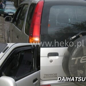 Heko ΑΝΕΜΟΘΡΑΥΣΤΕΣ ΓΙΑ DAIHATSU TERIOS 5D 1998-2005 ΖΕΥΓΑΡΙ ΑΠΟ ΕΥΚΑΜΠΤΟ ΦΙΜΕ ΠΛΑΣΤΙΚΟ HEKO - 2 ΤΕΜ.
