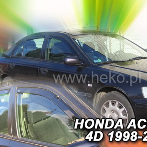 Heko ΑΝΕΜΟΘΡΑΥΣΤΕΣ ΓΙΑ HONDA ACCORD VI 4D 10/1998-2003 / ACURA TL II 1999-2003 ΖΕΥΓΑΡΙ ΑΠΟ ΕΥΚΑΜΠΤΟ ΦΙΜΕ ΠΛΑΣΤΙΚΟ HEKO – 2 ΤΕΜ.