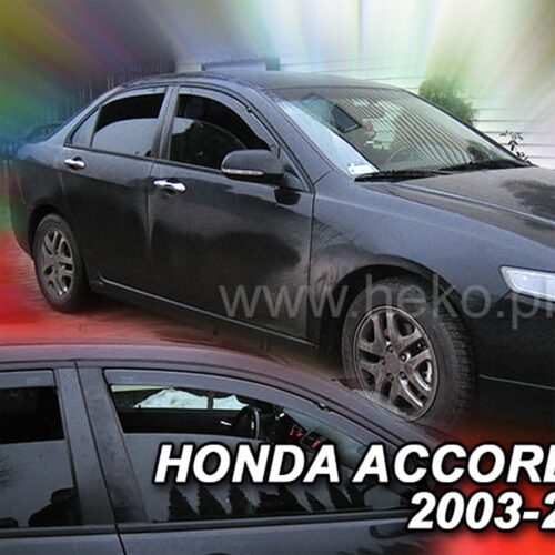 Heko ΑΝΕΜΟΘΡΑΥΣΤΕΣ ΓΙΑ HONDA ACCORD 7 4D/5D 2003-2007 / ACURA TL 3 2003-2007 ΖΕΥΓΑΡΙ ΑΠΟ ΕΥΚΑΜΠΤΟ ΦΙΜΕ ΠΛΑΣΤΙΚΟ HEKO – 2 ΤΕΜ.