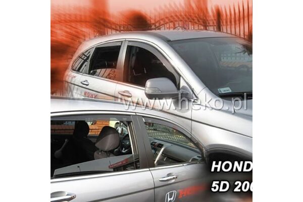 Heko ΑΝΕΜΟΘΡΑΥΣΤΕΣ ΓΙΑ HONDA CR-V 3 5D 02/2007-2012 ΖΕΥΓΑΡΙ ΑΠΟ ΕΥΚΑΜΠΤΟ ΦΙΜΕ ΠΛΑΣΤΙΚΟ HEKO - 2 ΤΕΜ.