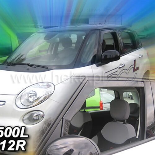 Heko ΑΝΕΜΟΘΡΑΥΣΤΕΣ ΓΙΑ FIAT 500 L 5D 2012-2020 ΖΕΥΓΑΡΙ ΑΠΟ ΕΥΚΑΜΠΤΟ ΦΙΜΕ ΠΛΑΣΤΙΚΟ HEKO – 2 ΤΕΜ.