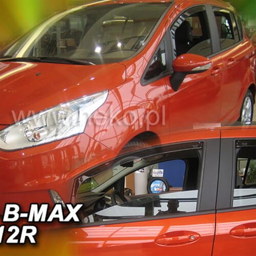 Heko ΑΝΕΜΟΘΡΑΥΣΤΕΣ ΓΙΑ FORD B-MAX 5D 2012-2017 ΖΕΥΓΑΡΙ ΑΠΟ ΕΥΚΑΜΠΤΟ ΦΙΜΕ ΠΛΑΣΤΙΚΟ HEKO – 2 ΤΕΜ.
