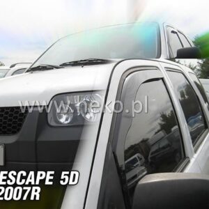 Heko ΑΝΕΜΟΘΡΑΥΣΤΕΣ ΓΙΑ FORD ESCAPE 2000-2007 / MAVERICK XLT 2000-2007 / MAZDA TRIBUTE 5D 2001-2007 ΖΕΥΓΑΡΙ ΑΠΟ ΕΥΚΑΜΠΤΟ ΦΙΜΕ ΠΛΑΣΤΙΚΟ HEKO - 2 ΤΕΜ.