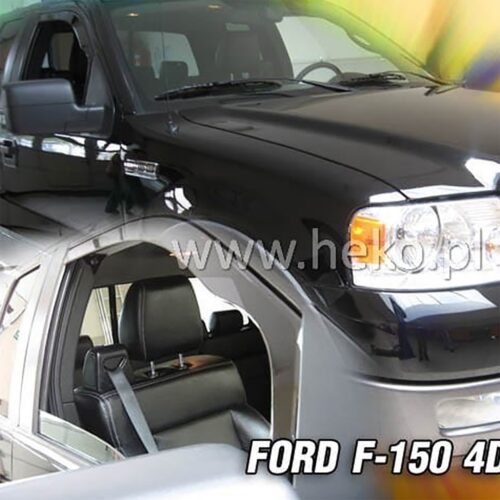 Heko ΑΝΕΜΟΘΡΑΥΣΤΕΣ ΓΙΑ FORD F150 2D 2004-2008 ΖΕΥΓΑΡΙ ΑΠΟ ΕΥΚΑΜΠΤΟ ΦΙΜΕ ΠΛΑΣΤΙΚΟ HEKO – 2 ΤΕΜ.